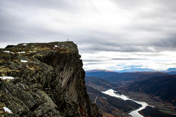 view from the top of mountain