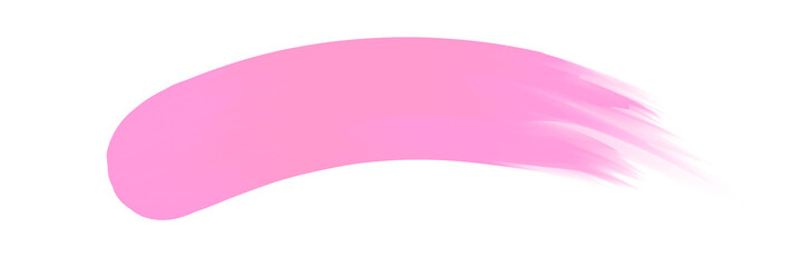 pink stripe painted in watercolor on clean white background, pink watercolor brush strokes, illustration paint brush digital soft concept water color art, pink colors acrylic water color paint stains