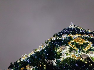 Main Christmas three in the city