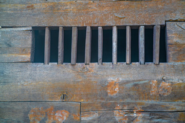 Nostalgically designed old window