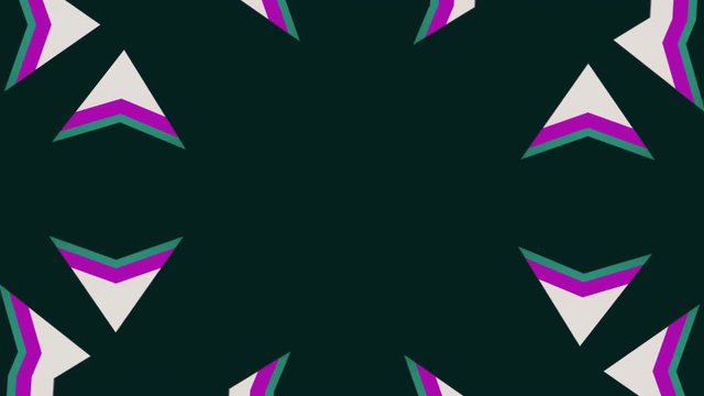 1980's inspired background with triangles lines and abstract shapes