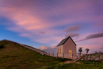 Dämmerung auf der Villanderer Alm