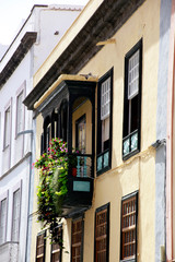 Fototapeta na wymiar Historische Altstadt von Santa Cruz de la Palma