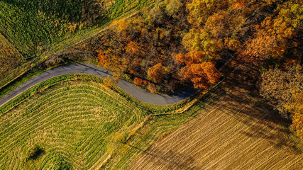 Aerial autumn 1