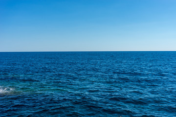 Obraz premium Italy, Cinque Terre, Vernazza, a body of water next to the ocean