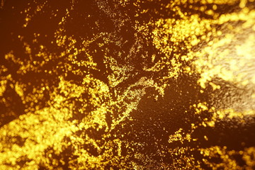 Abstract Golden Twinkle Background