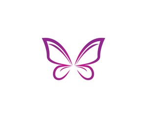Butterfly logo template