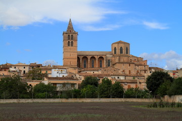 Parish church of Mother Mary, Mallorca, Spain