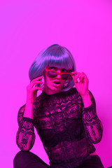 Girl with  the phone