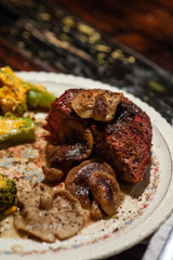 meat with vegetables