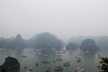 Ha Long Bay lookout