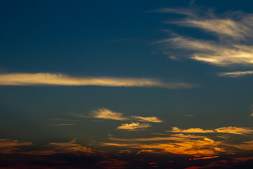 夕焼け空