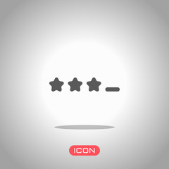 Pin code interface. Simple icon. Icon under spotlight. Gray background
