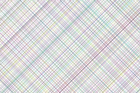 Abstract pattern background, colorful crossing line or square grid mesh