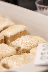 Just Baked Cookies In A Baking Pan