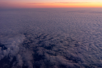 Netherlands, a sunset over a body of water