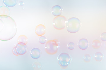 Abstract backgrounds, colorful soap bubbles backgrounds.