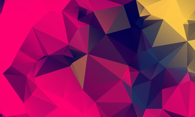 Obraz premium Abstract Color Polygon Background Design, Abstract Geometric Origami Style With Gradient