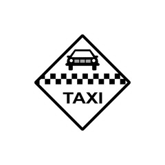 Taxi labels illustration