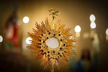 Ostensorial adoration in the catholic church