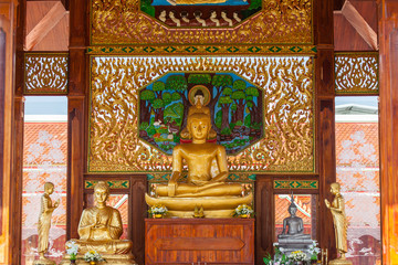 Buddha statue in buddhism.