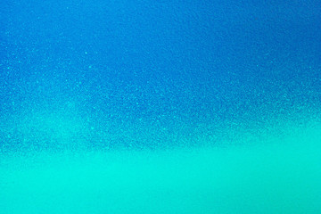 Fototapeta na wymiar Abstract Blue Turquoise Paint Spray Texture Background