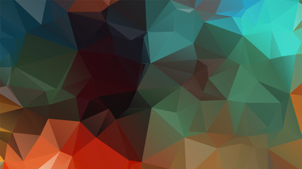 Abstract Color Polygon Background Design, Abstract Geometric Origami Style With Gradient