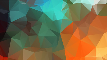 Abstract Color Polygon Background Design, Abstract Geometric Origami Style With Gradient