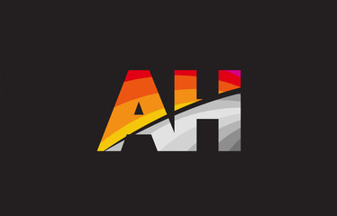 Design of alphabet letter logo combination