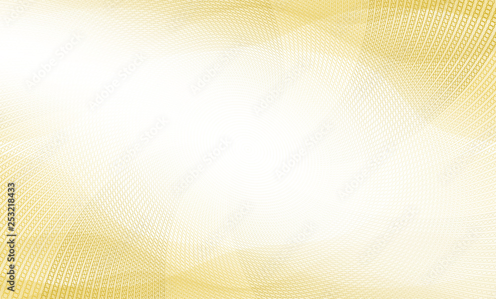 Fototapete vector illustration of the pattern of the golden lines abstract background. creative graphic templat