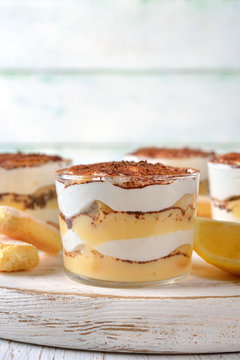 Lemon Tiramisu Dessert