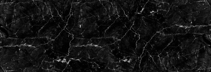 Black marble background texture natural stone pattern abstract for design art work. Marble with...