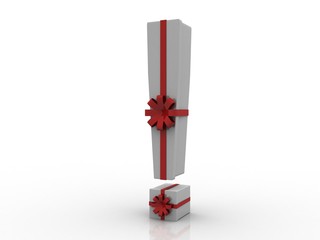 3d rendering gift box 