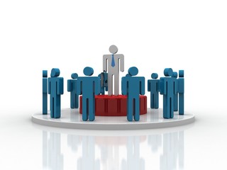 3d rendering business leadership 