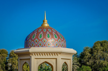 Gazebo Dome and Blue Sky