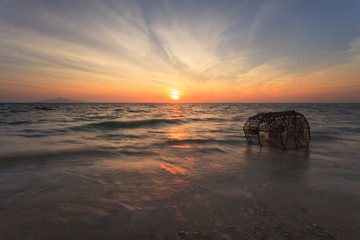 Obraz premium sunset at sea
