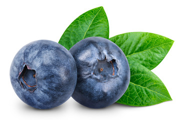 Blueberry isolated Clipping Path