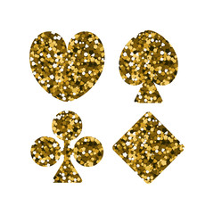 Playing card suit icon.