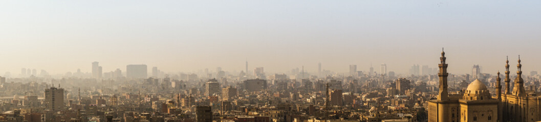 Naklejka na ściany i meble panoramic old cairo 