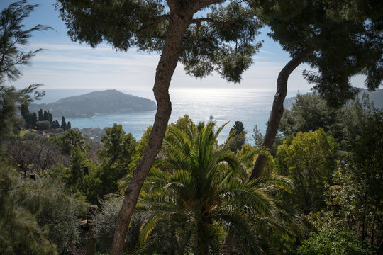 sur sur la mer et le cap martin