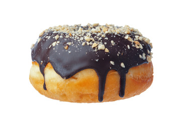 Donut isolated on white background