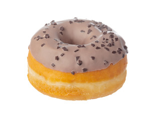 Donut isolated on white background