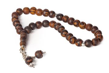 Rosary Isolated on white background