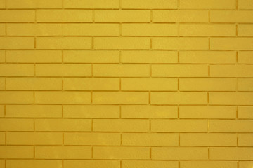 Yellow brick wall for graphic background images