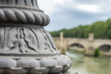 Italy, Rome, a close up of a fire hydrant
