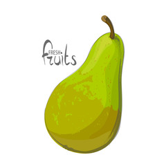 Fresh fruit vector illustration