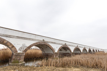 Fototapeta na wymiar Nine-holed Bridge in Hungary
