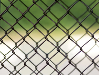 steel mesh, fence