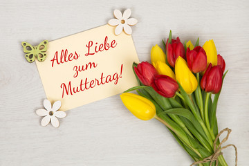 Tulpen zum Muttertag