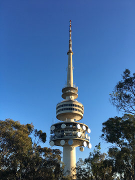 Telstra Tower Black Mountain Australia capital city of Canberra